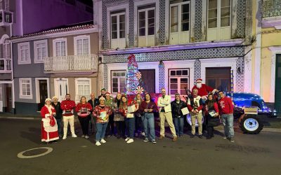 Junta de Freguesia da Ribeirinha leva espírito natalício à comunidade com Caravana de Natal
